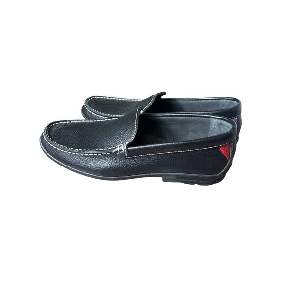Men's NWOB Foot Joy Black Slip On Loafer Sz 10.5 - Picture 2 of 5